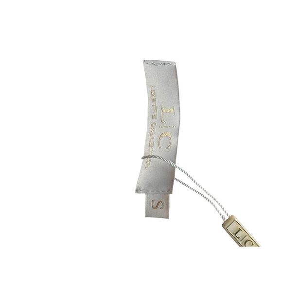 Lizette collection metallic silver skirt embroidered rhinestone. Size-S - Picture 4 of 7